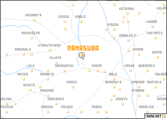 map of Namasuba