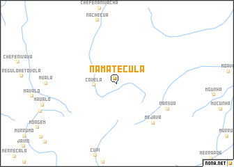 map of Namatècúla