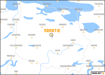 map of Namatié