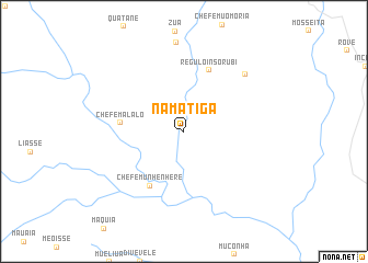 map of Namatiga