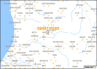 map of Namatingan