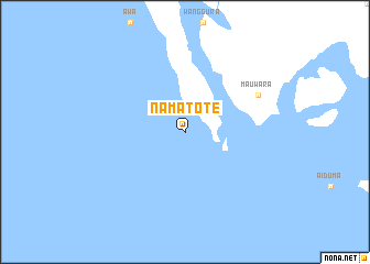 map of Namatote