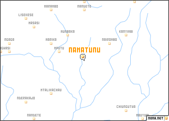 map of Namatunu