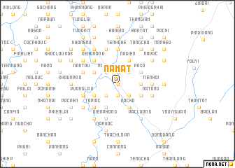 map of Nà Mát