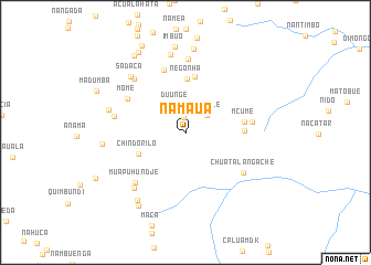 map of Namaua