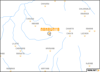 map of Namaunya