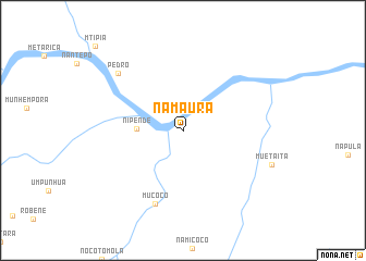 map of Namaura