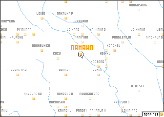 map of Na-mawn