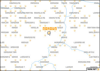 map of Nā-mawn