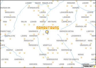 map of Namawtawng