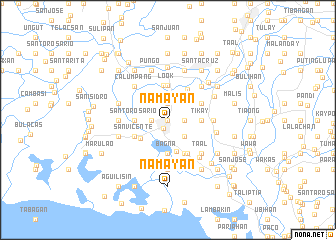 map of Namayan