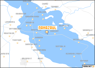 map of Namazaul