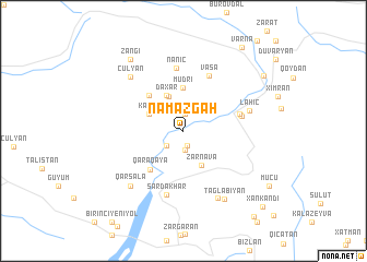 map of Namazgah