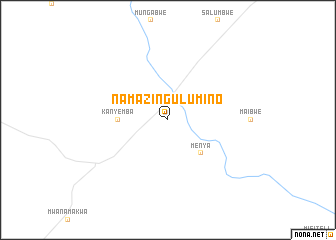 map of Namazingu Lumino