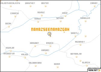 map of Namaz see Namazgâh