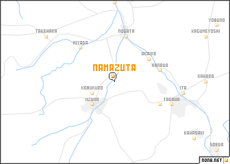 map of Namazuta