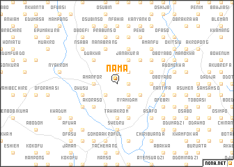 map of Nama