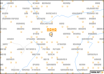 map of Nama