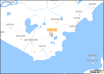 map of Nama