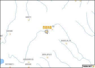 map of Nama