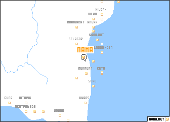 map of Nama