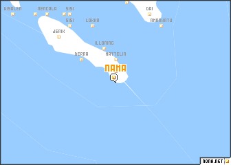 map of Nama