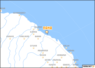 map of Nama