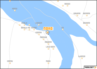map of Nama