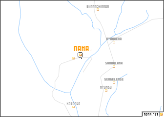 map of Nama