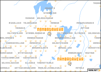 map of Nambadawewa