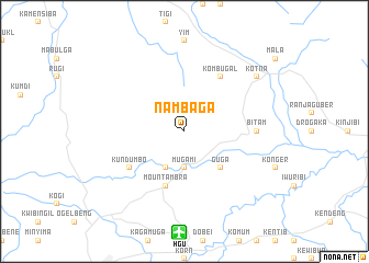 map of Nambaga