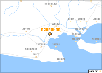 map of Nambakor