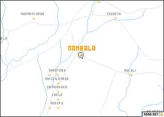 map of Nambala