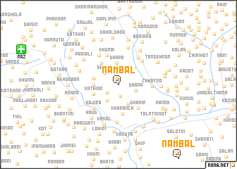 map of Nambal