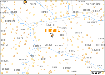 map of Nambal