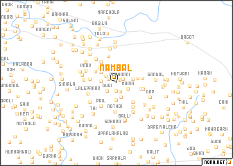 map of Nambal