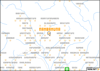 map of Nambamuna