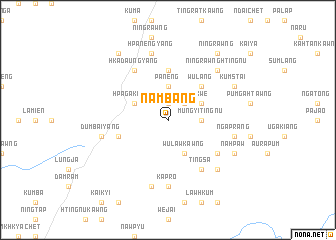 map of Nambang