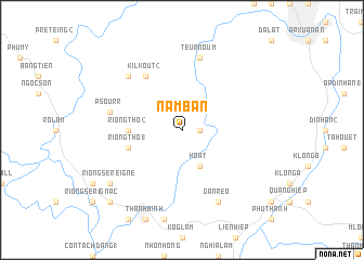 map of Namban