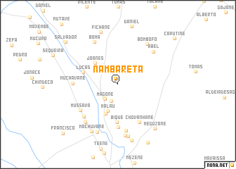 map of Nambareta