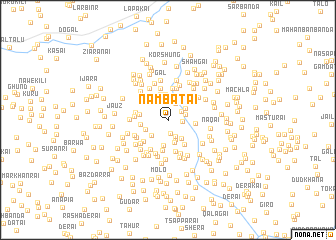 map of Nambātai