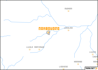 map of Nambawara