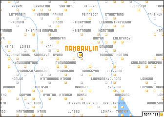 map of Nambawlin