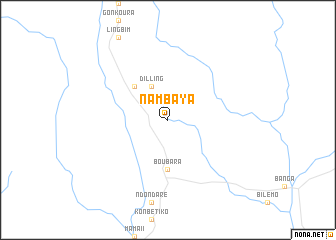 map of Nambaya