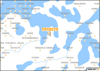 map of Nambera