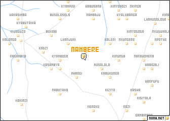 map of Nambere