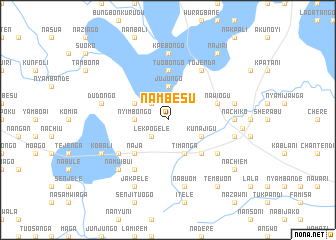 map of Nambesu