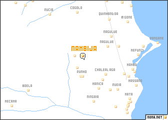 map of Nambija