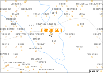 map of Nambingen