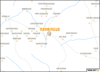 map of Nambingué